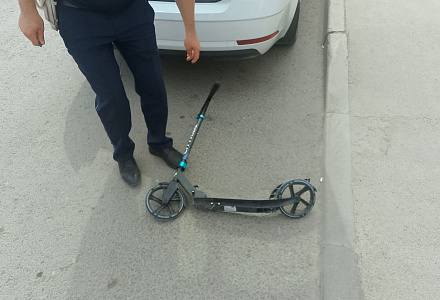 Мигрант не смог покинуть место ДТП